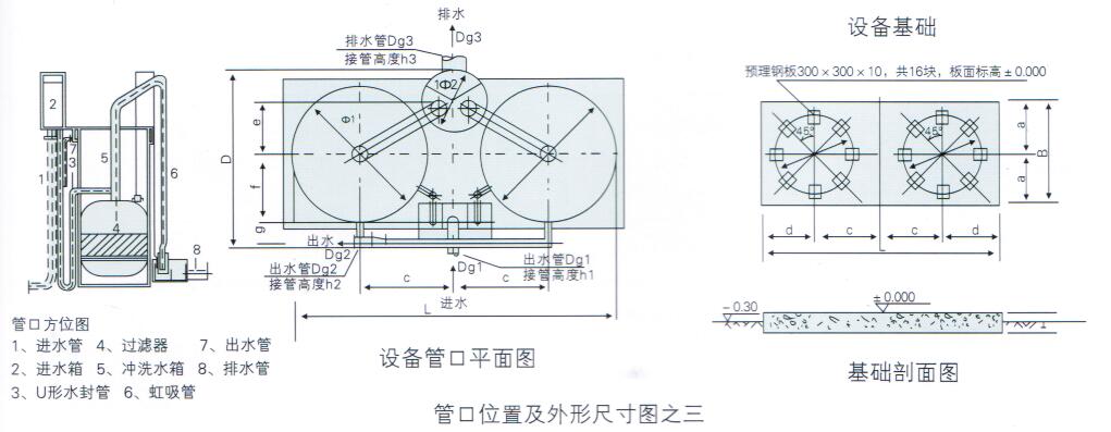 鋼制重力式無閥過濾器