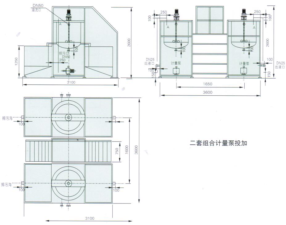 FTJE型水質(zhì)穩(wěn)定加藥裝置